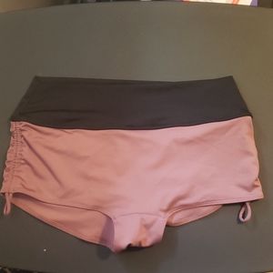 Pink victorias secret swim bottoms shorts NWOT